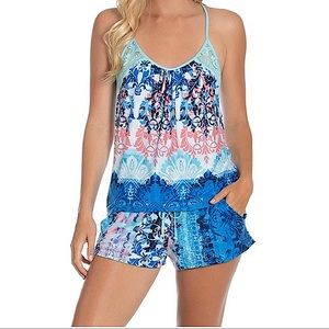 Madeira Jersey Knit Camisole & Shorts Pajama Set